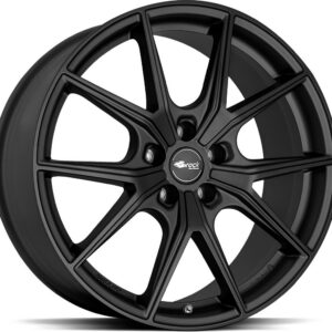 BROCK B40 Satin Black Matt 10,5x19 5/130 ET62 CB71,6 Kulkona R14