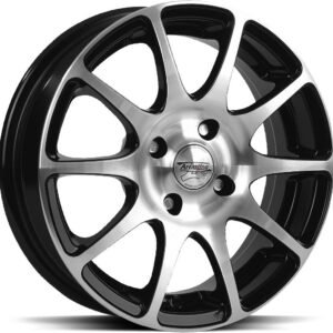 ARCASTING Excalibur Diamond Black 4,5x14 4/100 ET18 CB70,0 60°