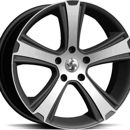 SPATH SP36 H Black Matt Polish 7x16 5/130 ET38 CB84,1 60°