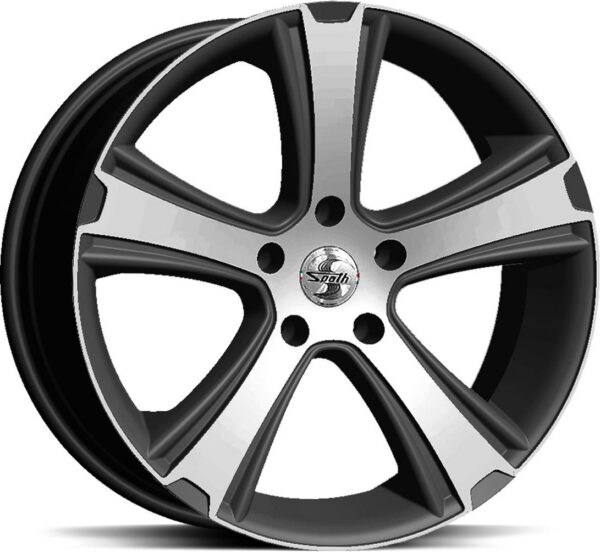 article_15306 SPATH SP36 H Black Matt Polish 7x16 5/130 ET38 CB84,1 60°