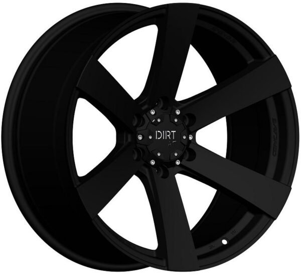 D91 Flatblack 8,5x17 6/139,7 ET18 CB106,1 60°