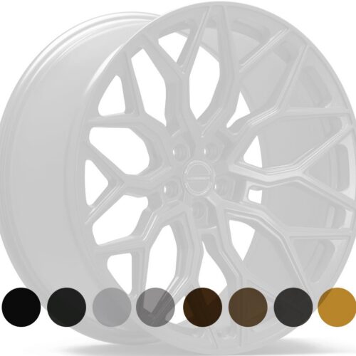 VOSSEN HF2 Gloss Black 10x24 5/120 ET32 CB72,6 60°
