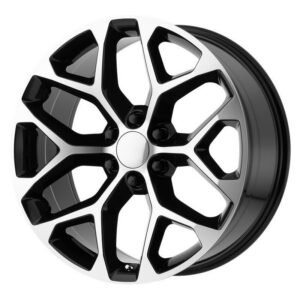 PR176 Gloss Black Machined 10x24 6/139,7 ET24 CB78,1 60°