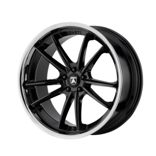 AB23 Gloss Black Chrome Lip 10,5x22 5/112 ET35 CB72,6 60°