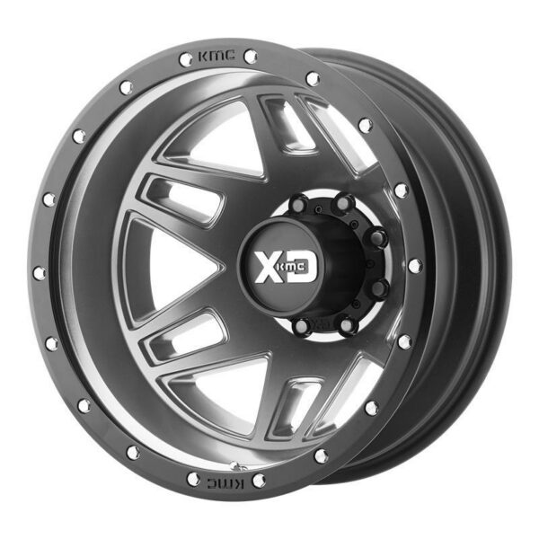 XD130 Matte Gray Black Ring 8,25x20 8/165,1 ET127 CB125,5 60°