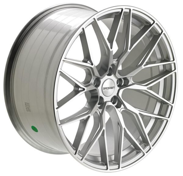 Grossen 10 Machined Silver 8,5x19 5/108 ET43 CB73,1 60°
