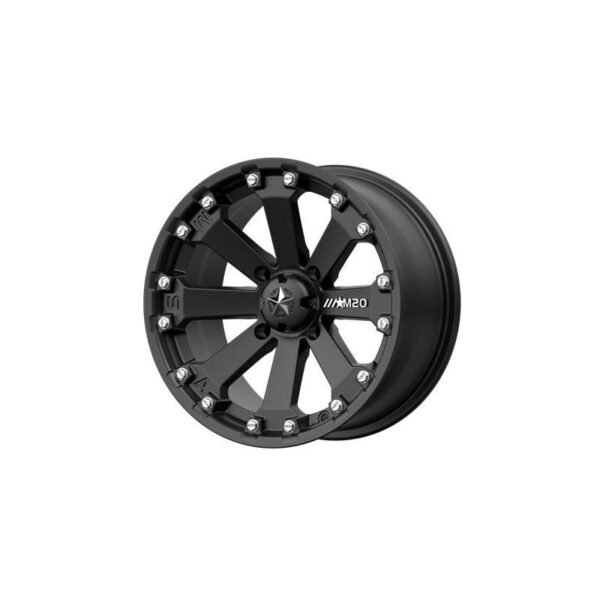 MA20 Satin Black 7x14 4/110 ET0 CB86,0 60°