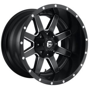 FC538 MATTE BLACK MILLED 8,25x24 8/165,1 ET105 CB121,5 60°