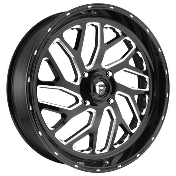 FV581 GLOSS BLACK MILLED 7x24 4/137 ET13 CB110,1 60°
