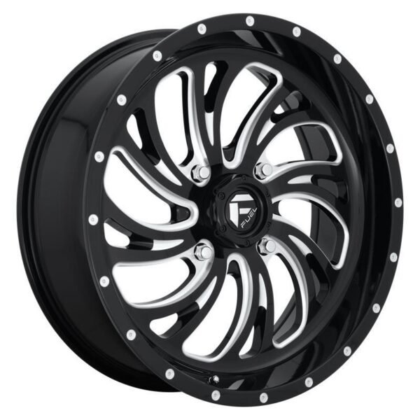 FV641 GLOSS BLACK MILLED 7x20 4/137 ET13 CB110,1 60°
