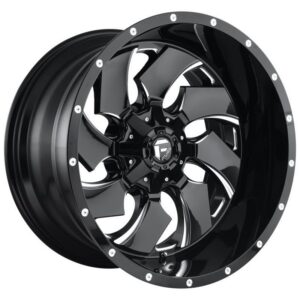 FC574 GLOSS BLACK MILLED 8,25x20 8/165,1 ET105 CB121,5 60°