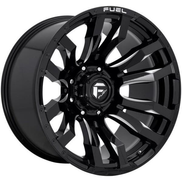 FC673 GLOSS BLACK MILLED 8,25x20 8/170 ET105 CB125,1 60°