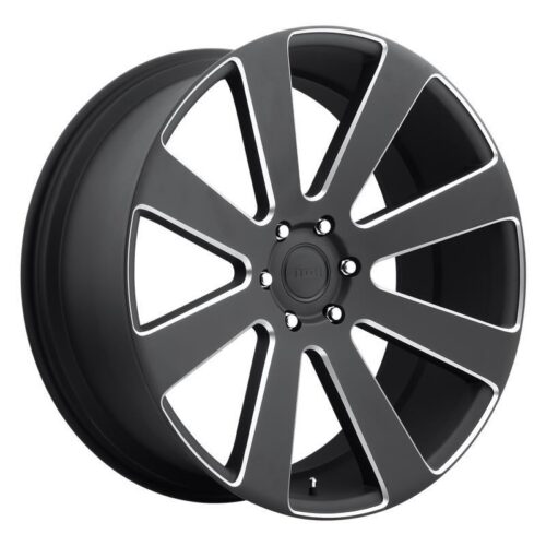 DC187 MATTE BLACK MILLED 10x26 6/139,7 ET30 CB78,1 60°