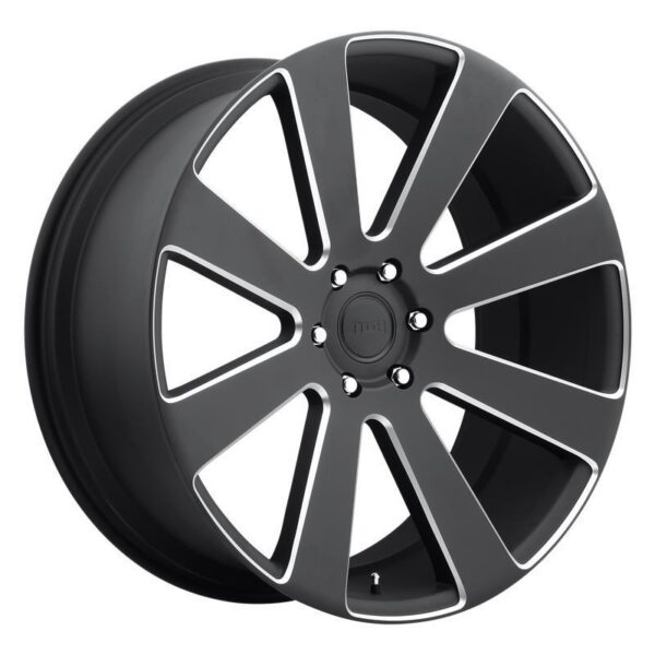 DC187 MATTE BLACK MILLED 10x26 6/139,7 ET30 CB78,1 60°