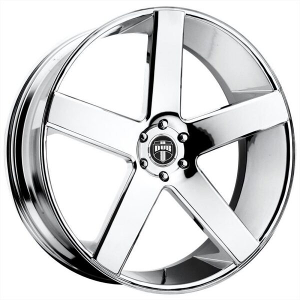 DC115 CHROME PLATED 10x28 6/135 ET31 CB87,1 60°