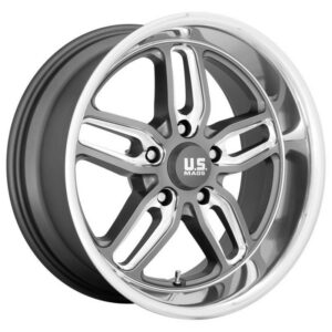 UC129 MATTE GUN METAL MILLED 8,5x22 5/127 ET1 CB78,1 60°