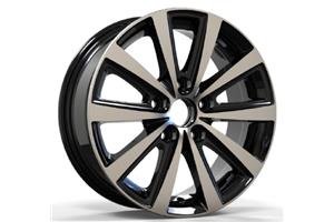 Alu. Trailer BlackPolish 6x15 5/112 ET30 CB66,6 1000 Kg