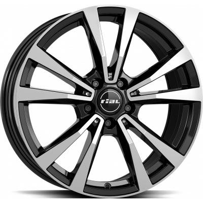 RIAL M12X Diam Black Pol 8x19 5/112 ET61 CB66,6 Kulkona R14