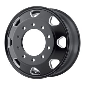 AO401 Satin Black Milled - Inner 8,25x5 10/285,75 ET144 CB220,1 60°
