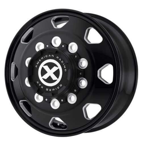 AO401 Satin Black Milled - Front 8,25x5 10/285,75 ET144 CB220,1 60°