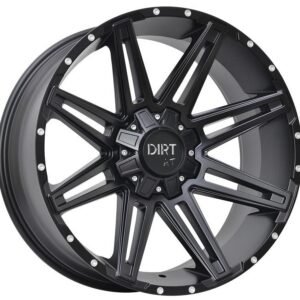 D88 Flatblack milled rivets 8,5x20 5/112/120 ET45 CB74,1 60°