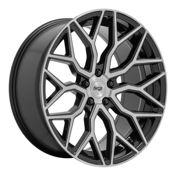 article_276349 M262 MAZZANTI GLOSS BLACK BRUSHED FACE 9x20 5/112 ET38 CB66,6 60°