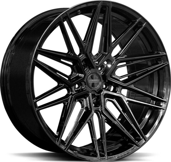 VOSSEN HF7 Gloss Black 11x23 5/112 ET14 CB66,6 60°