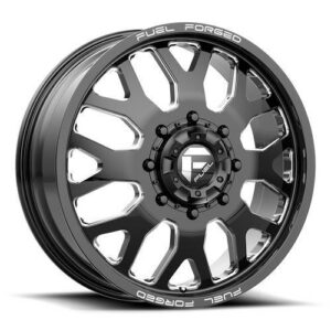 DE19 FF19D GLOSS BLACK MILLED 8,25x24 10/225 ET-225 CB170,1 60°