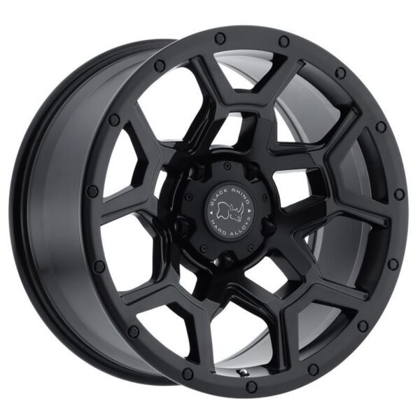 OVERLAND MATTE BLACK 8x17 5/114,3 ET35 CB76,1 60°