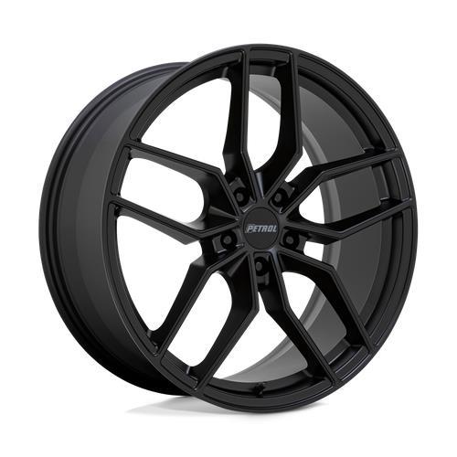 P5C MATTE BLACK 8x17 5/105 ET40 CB72,1 60°