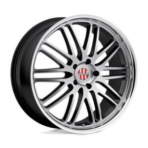 LEMANS HYPER SILVER W/ MIRROR CUT LIP 11x18 5/130 ET36 CB71,5 60°