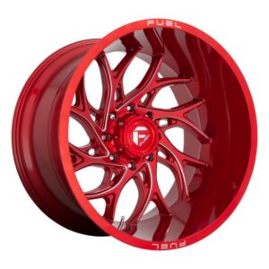 D742 RUNNER CANDY RED MILLED 8,25x22 8/210 ET105 CB154,3 60°