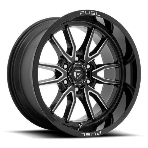 article_277088 D761 CLASH GLOSS BLACK MILLED 9x17 6/139,7 ET-12 CB106,1 60°