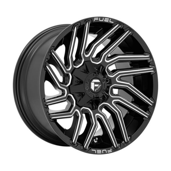 D773 TYPHOON GLOSS BLACK MILLED 9x20 6/135/139,7 ET1 CB106,1 60°