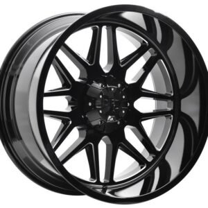 D59 Glossblack milled 10x20 5/127/139,7 ET-20 CB78,1 60°