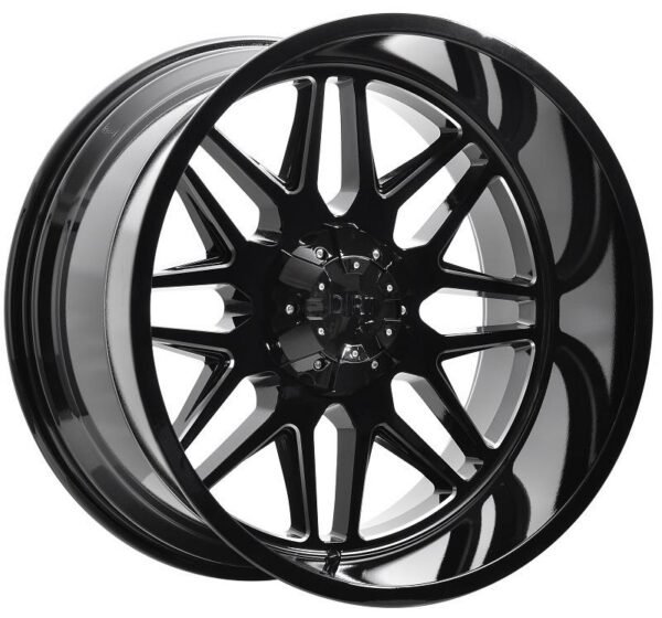 D59 Glossblack milled 10x20 5/127/139,7 ET-20 CB78,1 60°