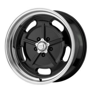 VN511 SALT FLAT GLOSS BLACK W/ DIAMOND CUT LIP 8,5x22 5/114,3 ET0 CB72,6 60°