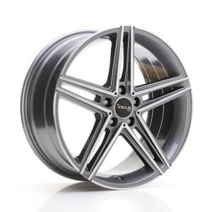 AVUS AC-515K Anthracite Polished 9,5x19 5/112 ET45 CB66,5 Kulkona R14