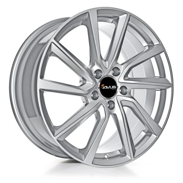 AVUS AC-518 Hyper Silver 8x18 5/112 ET42 CB66,6 Kulkona R14