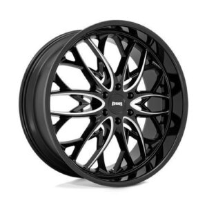 S263 OG GLOSS BLACK MILLED 10x26 6/139,7 ET25 CB106,1 60°
