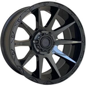 A207 Glossblack tinted face 9x20 6/139,7 ET0 CB106,1 60°