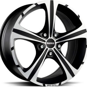 MOMO Black Knight Black Polish 7x16 5/114,3 ET45 CB64,1 60°