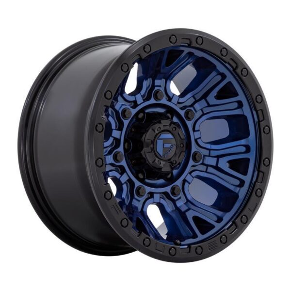 D827 TRACTION DARK BLUE W/ BLACK RING 9x17 5/127 ET-12 CB71,5 60°