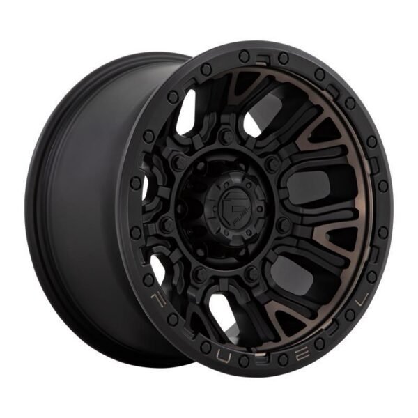 D824 TRACTION MATTE BLACK W/ DOUBLE DARK TINT 9x20 8/165,1 ET1 CB125,1 60°