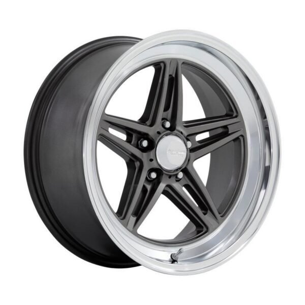 VN514 GROOVE ANTHRACITE W/ DIAMOND CUT LIP 8x18 5/120,65 ET0 CB72,6 60°