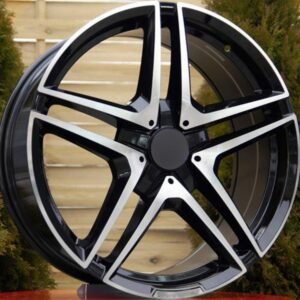 Giant Black Front Polished 8,5x20 5/112 ET35 CB66,5 60°