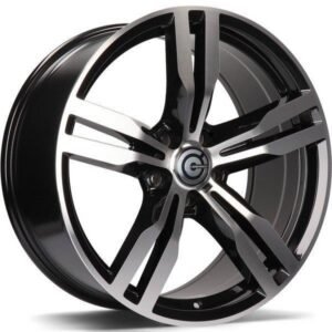 Bastion Black Front Polished 8,5x19 5/112 ET25 CB66,5 60°