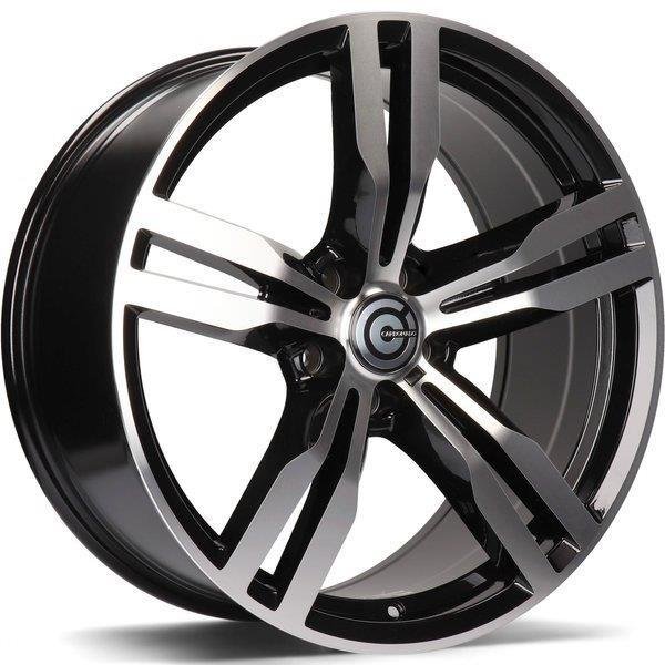Bastion Black Front Polished 8,5x19 5/112 ET25 CB66,5 60°