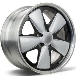CF-6 Silver Black Diamond Cut 8,5x19 5/130 ET48 CB71,6 60°