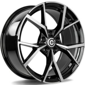 Predator Black Front Polished 6,5x15 5/100 ET38 CB57,1 60°